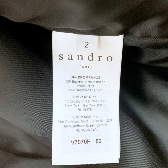 Sandro Evora floral-jacquard bomber jacket - Picture 12 of 12